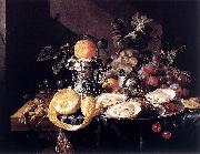 Still-Life with Oysters Cornelis de Heem